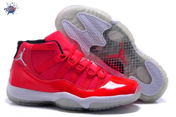 Meilleures Air Jordan 11 Rouge Rose Blanc