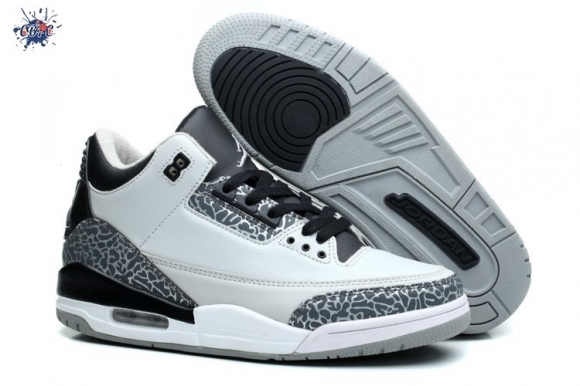 Meilleures Air Jordan 3 Blanc Noir