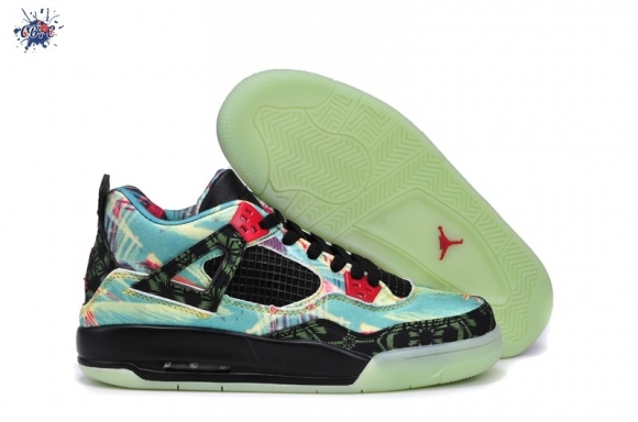 Meilleures Air Jordan 4 Fluorescent Vert