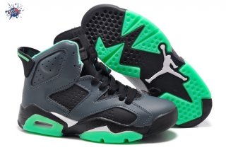 Meilleures Air Jordan 6 Gris Vert