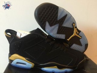 Meilleures Air Jordan 6 Noir Or