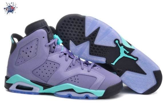 Meilleures Air Jordan 6 Pourpre Vert