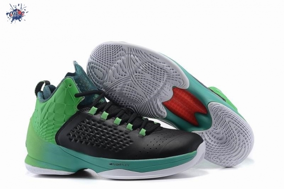 Meilleures Air Jordan Carmelo Anthony 11 Noir Vert