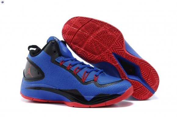 Meilleures Jordan Super Fly 2 Po X Bleu Rouge