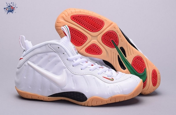 Meilleures Nike Air Foamposite Blanc Orange