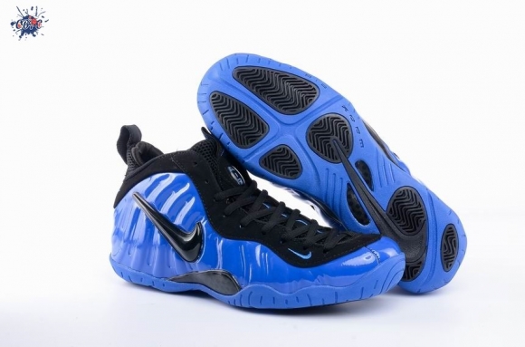 Meilleures Nike Air Foamposite Bleu Noir