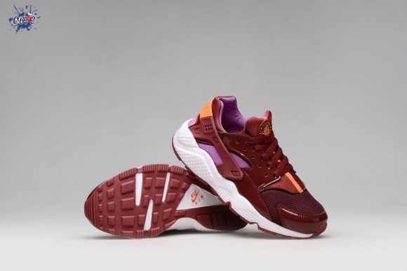 Meilleures Nike Air Huarache Rouge Pourpre Blanc