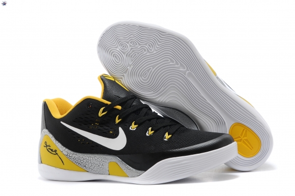 Meilleures Nike Kobe 9 Elite Jaune Noir