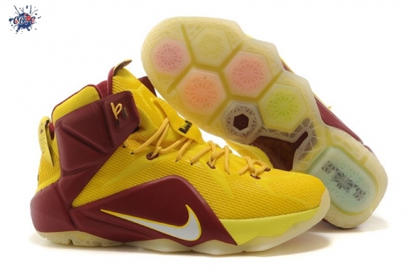 Meilleures Nike Lebron 12 Jaune