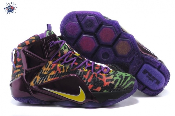 Meilleures Nike Lebron 12 Pourpre