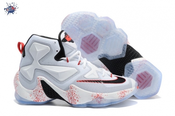 Meilleures Nike Lebron 13 Blanc Rose