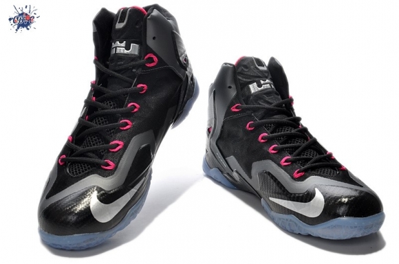 Meilleures Nike Lebron Noir Argent Enfant