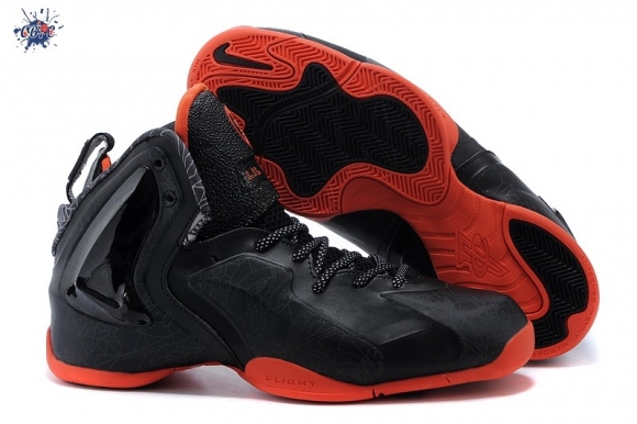 Meilleures Nike Lil Penny Posite Noir Rouge