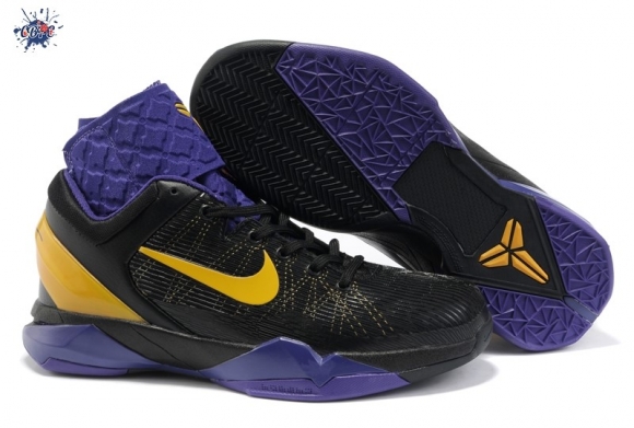 Meilleures Nike Zoom Kobe 7 Pourpre Noir Jaune