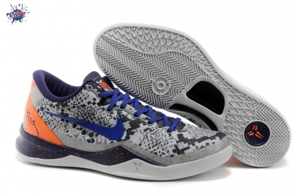 Meilleures Nike Zoom Kobe 8 Gris Bleu