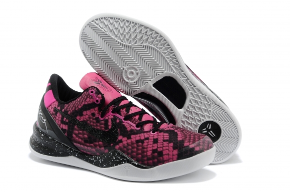 Meilleures Nike Zoom Kobe 8 Noir Rose