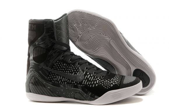 Meilleures Nike Zoom Kobe 9 Elite Foncé Gris