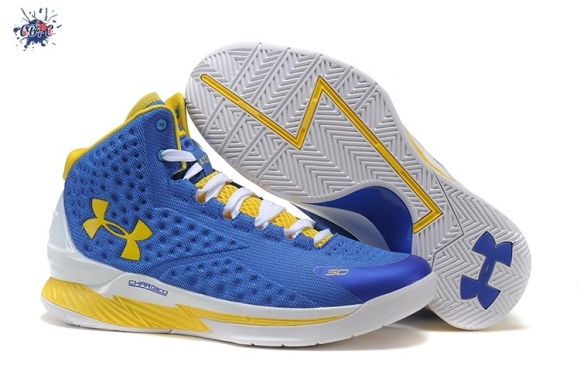 Meilleures Under Armour Curry 2 Jaune Bleu