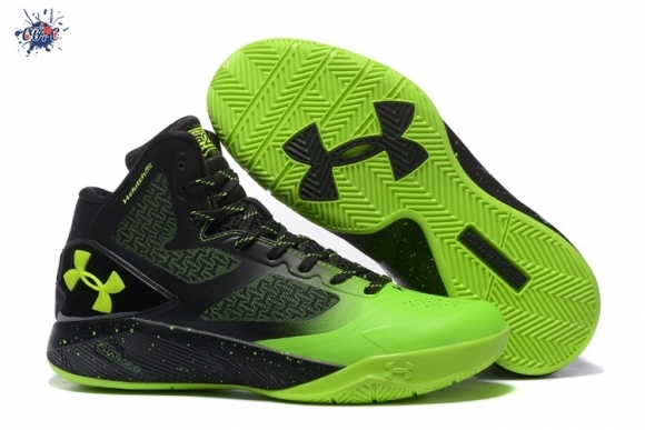 Meilleures Under Armour Curry 2 Noir Vert