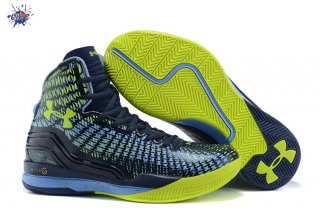 Meilleures Under Armour Curry 2 Vert Bleu